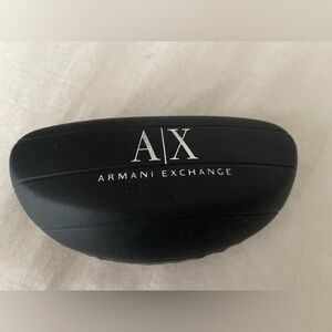 Armani Exchange Black Eyewear Holder